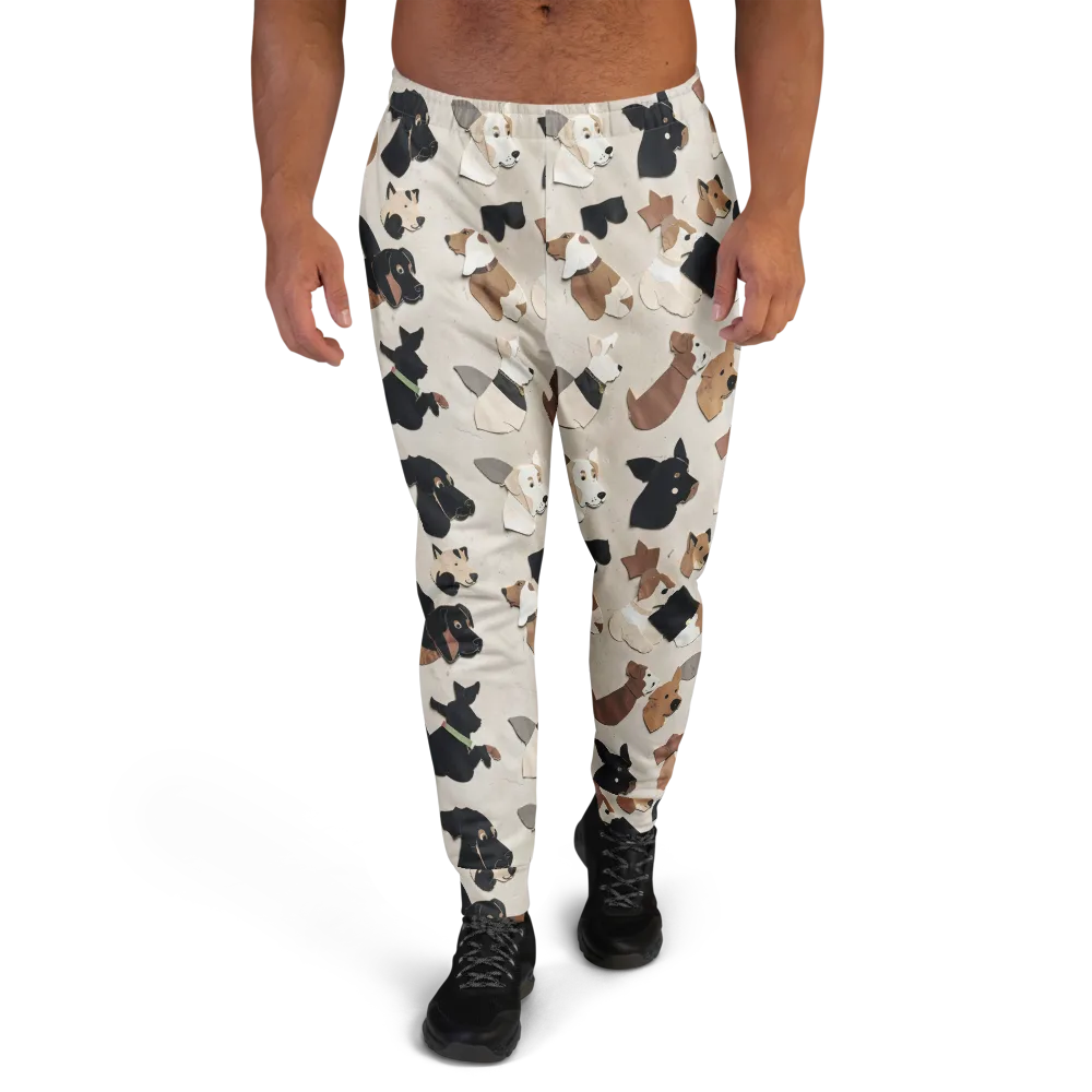 Paws And Pieces on Men's Joggers — Front