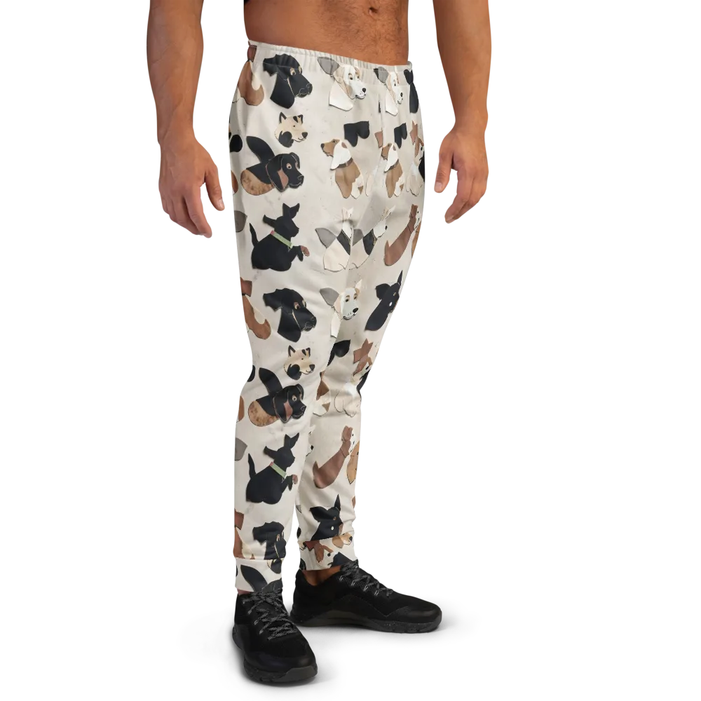 Paws And Pieces on Men's Joggers — Right