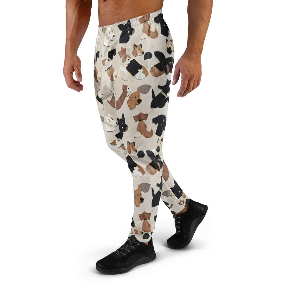 Paws And Pieces on Men's Joggers — Left
