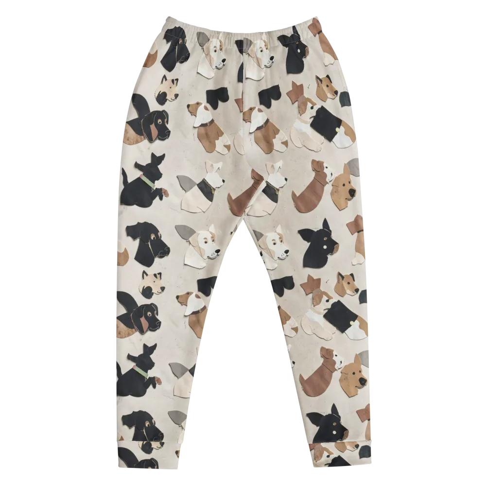 Paws And Pieces on Men's Joggers — Front