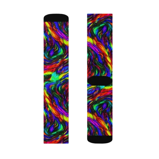 Calraet Swirl on a Socks