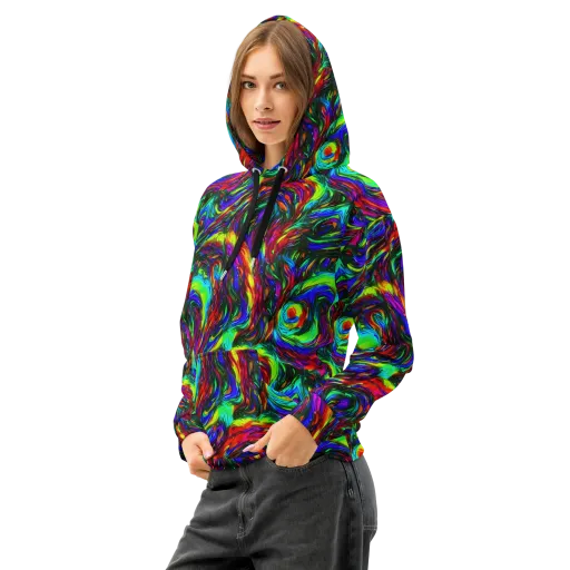Calraet Swirl on a Cotton Hoodie