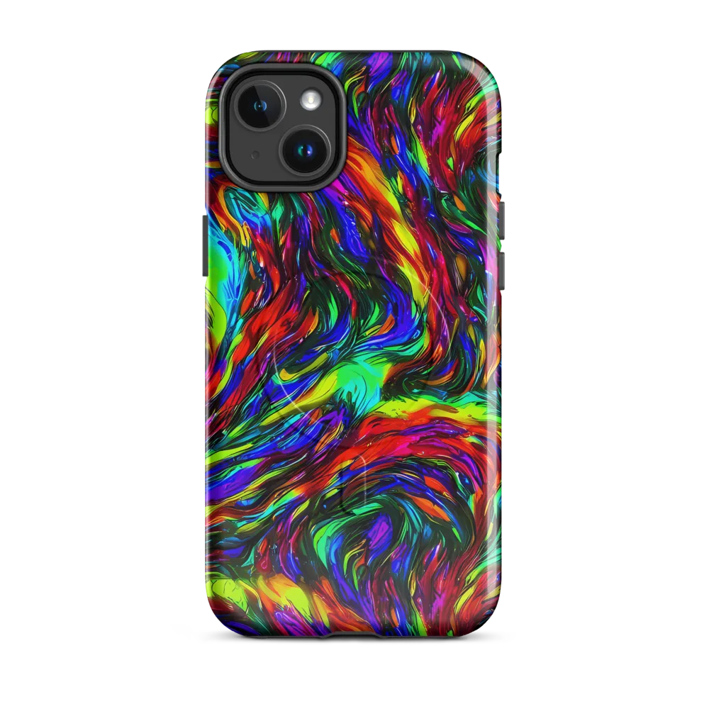 Calraet Swirl on MagSafe Tough Case for iPhone® — Front