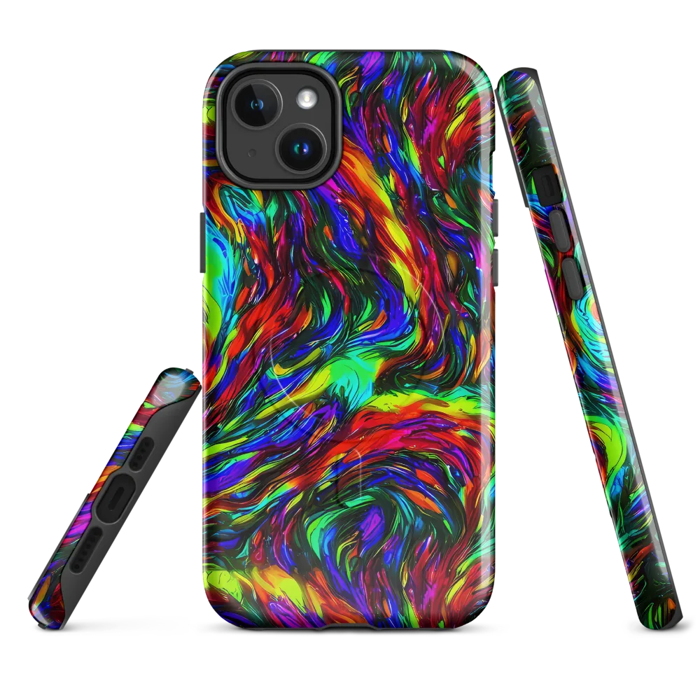 Calraet Swirl on MagSafe Tough Case for iPhone® — Front