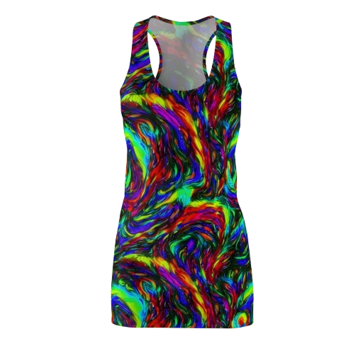 Calraet Swirl on a Racerback Dress