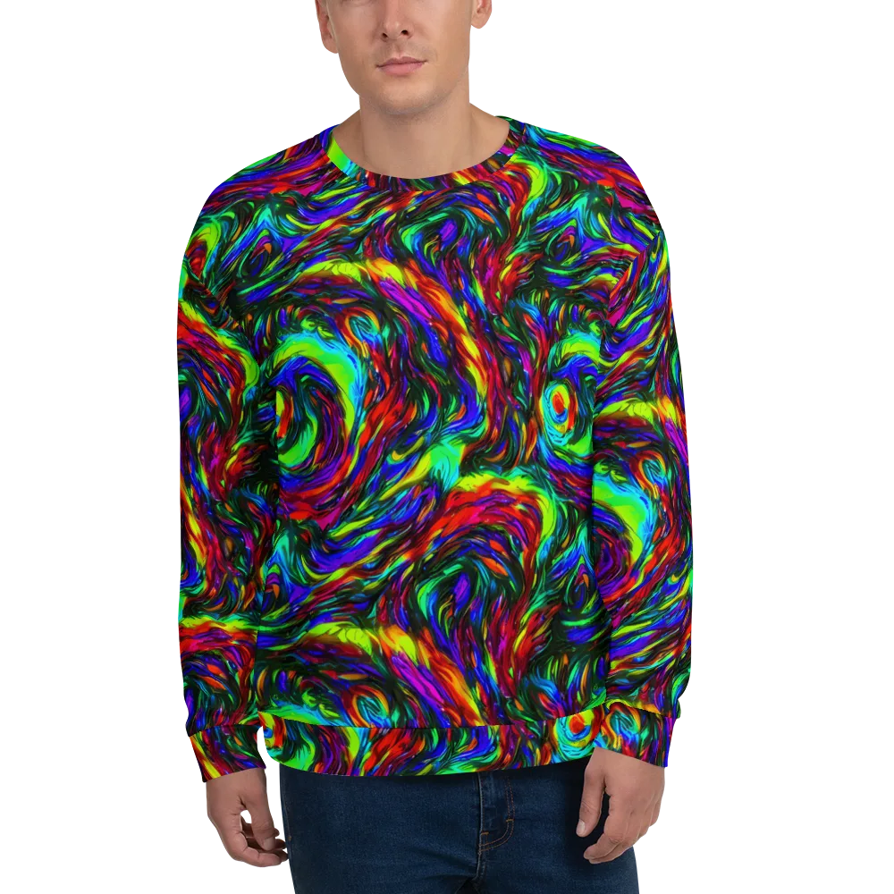 Calraet Swirl on Sweatshirt — Front