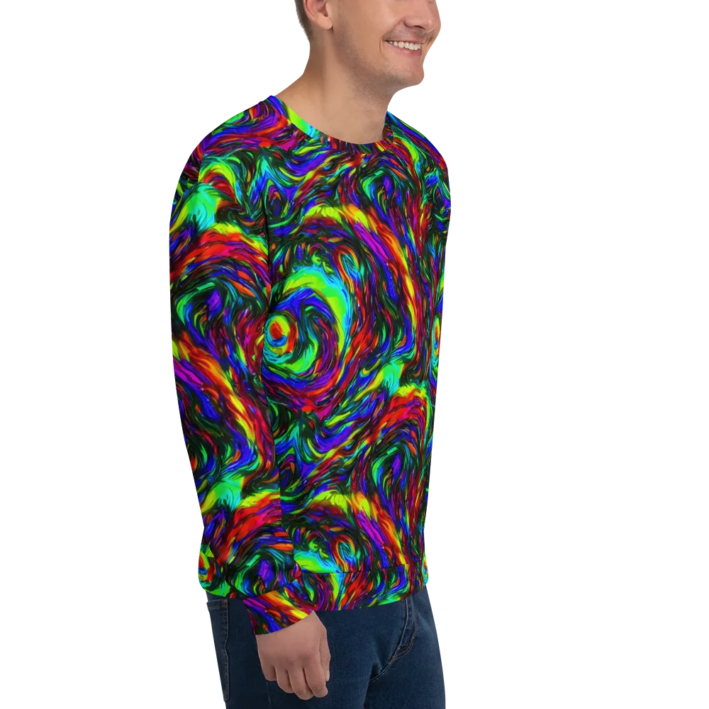 Calraet Swirl on Sweatshirt — Right Front