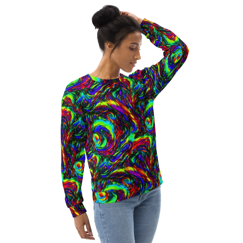 Calraet Swirl on Sweatshirt — Right Front