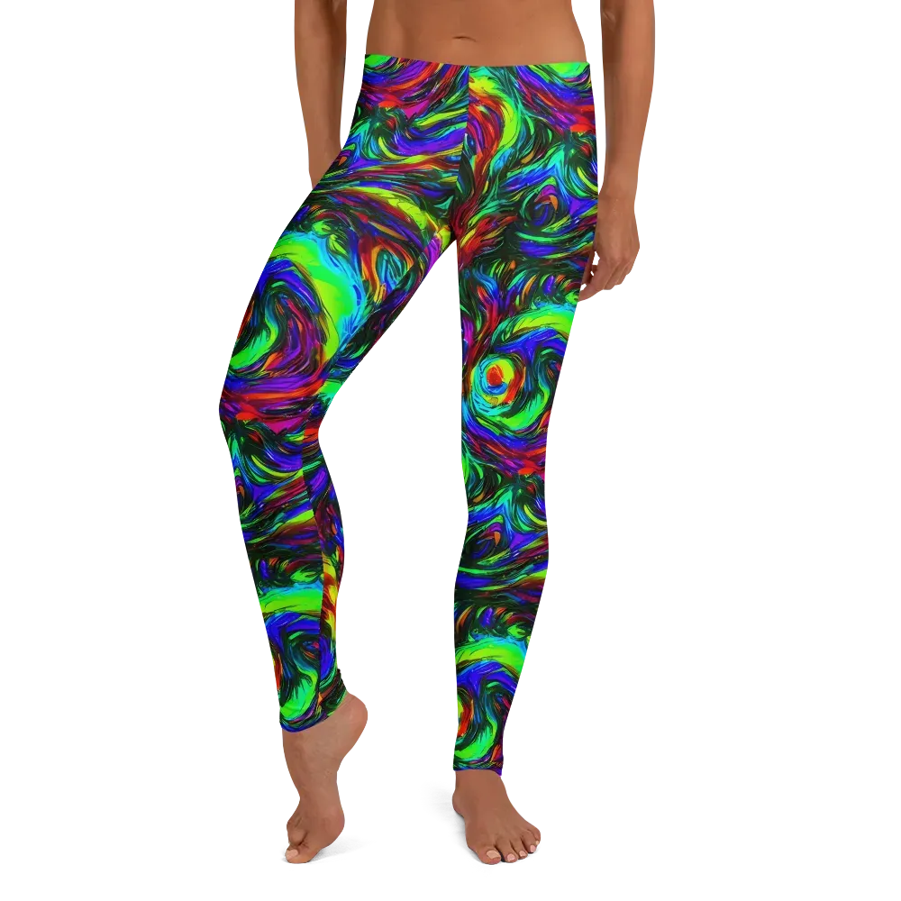 Calraet Swirl on Leggings — Front