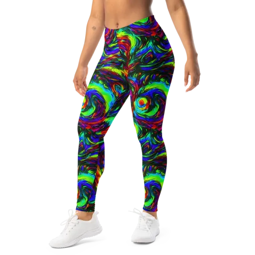Calraet Swirl on a Leggings
