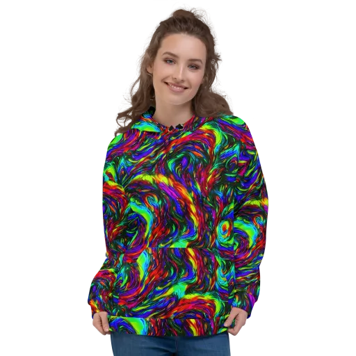 Calraet Swirl on a Hoodie