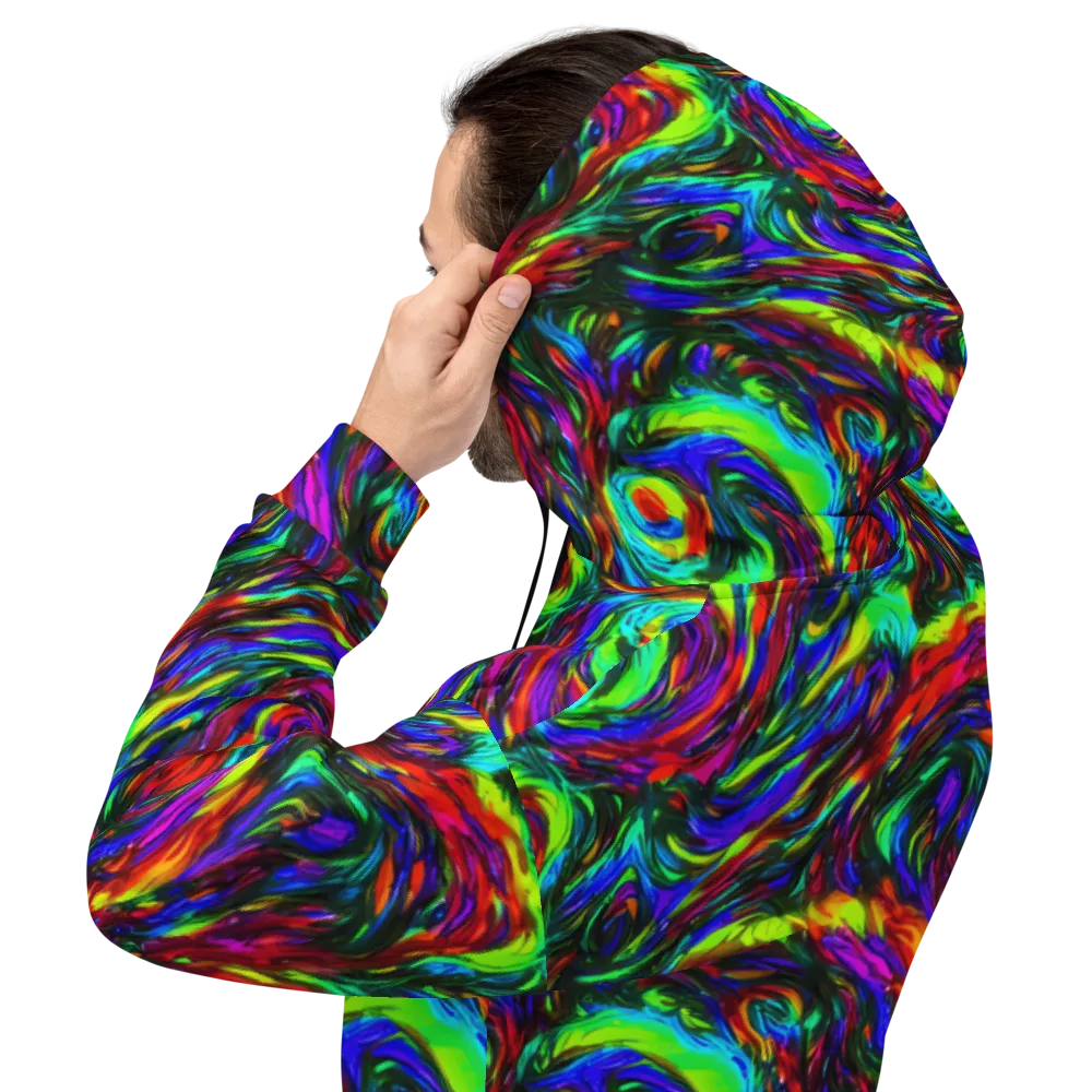 Calraet Swirl on Hoodie — Back