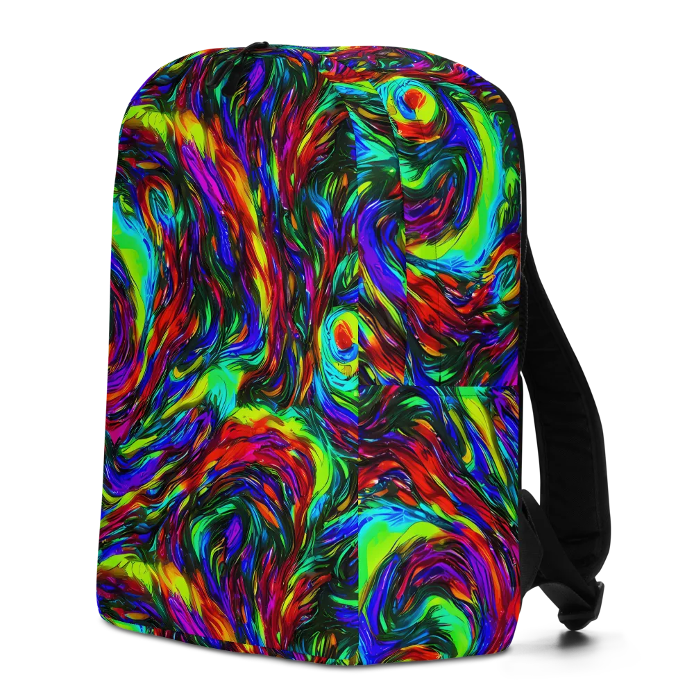 Calraet Swirl on Minimalist Backpack — Left