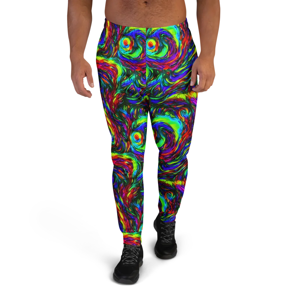 Calraet Swirl on Men's Joggers — Front