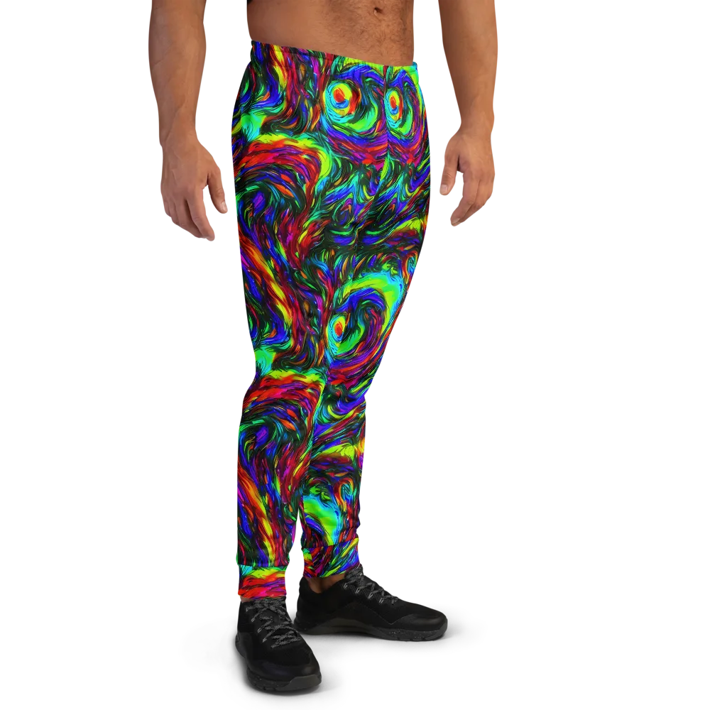 Calraet Swirl on Men's Joggers — Right