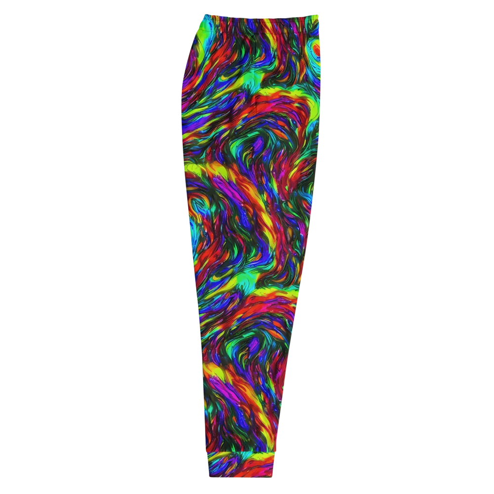 Calraet Swirl on Men's Joggers — Right