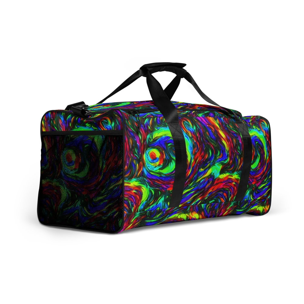 Calraet Swirl on Duffle Bag — Right Front