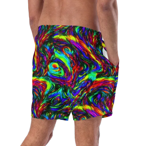 Calraet Swirl on a Swim Trunks