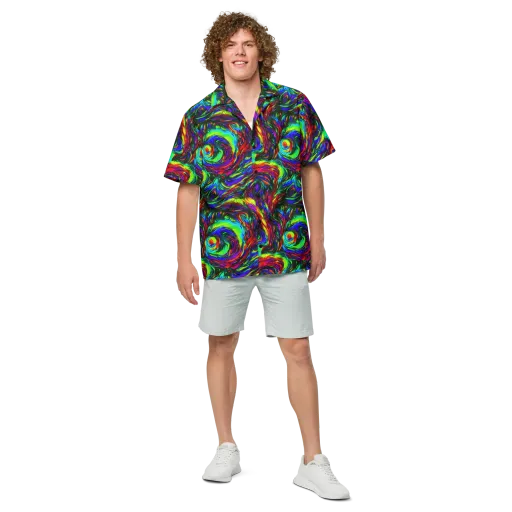 Calraet Swirl on a Button Shirt
