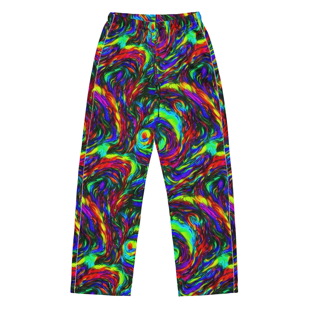 Calraet Swirl on Women's Pajama Pants — Front