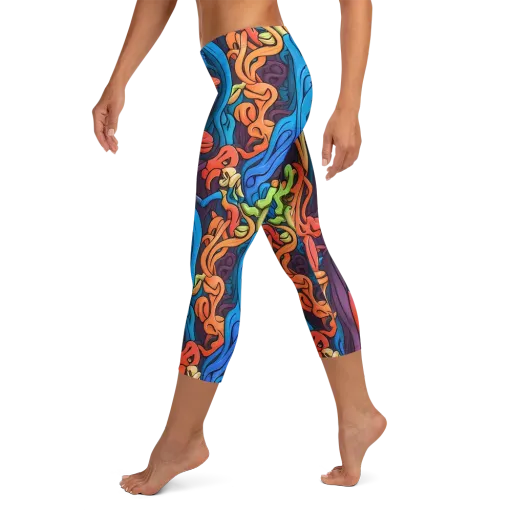 Tooker's Reverie on a Capri Leggings