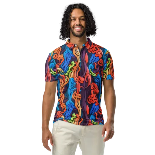 Tooker's Reverie on a Men's Slim Fit Polo Shirt