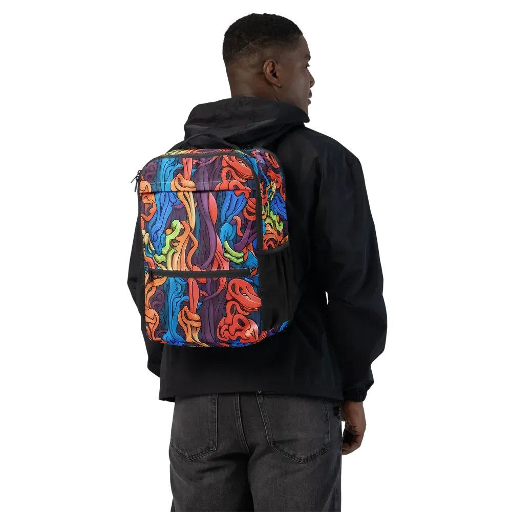 Tooker's Reverie on Utility Backpack — Back