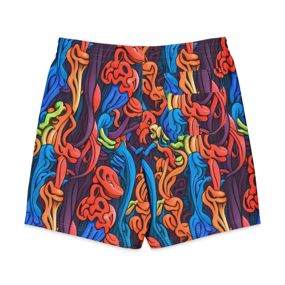 Tooker's Reverie on Men's Board Shorts — Back