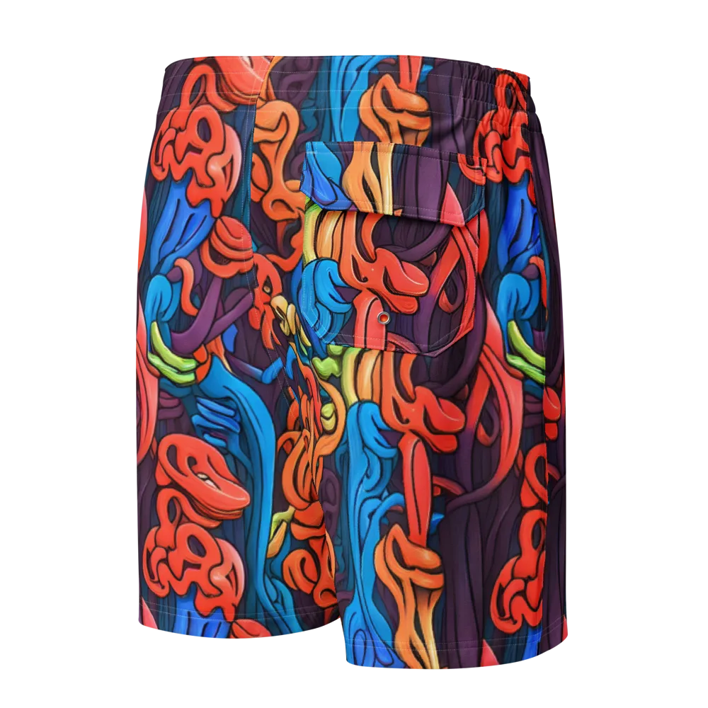 Tooker's Reverie on Men's Board Shorts — Back