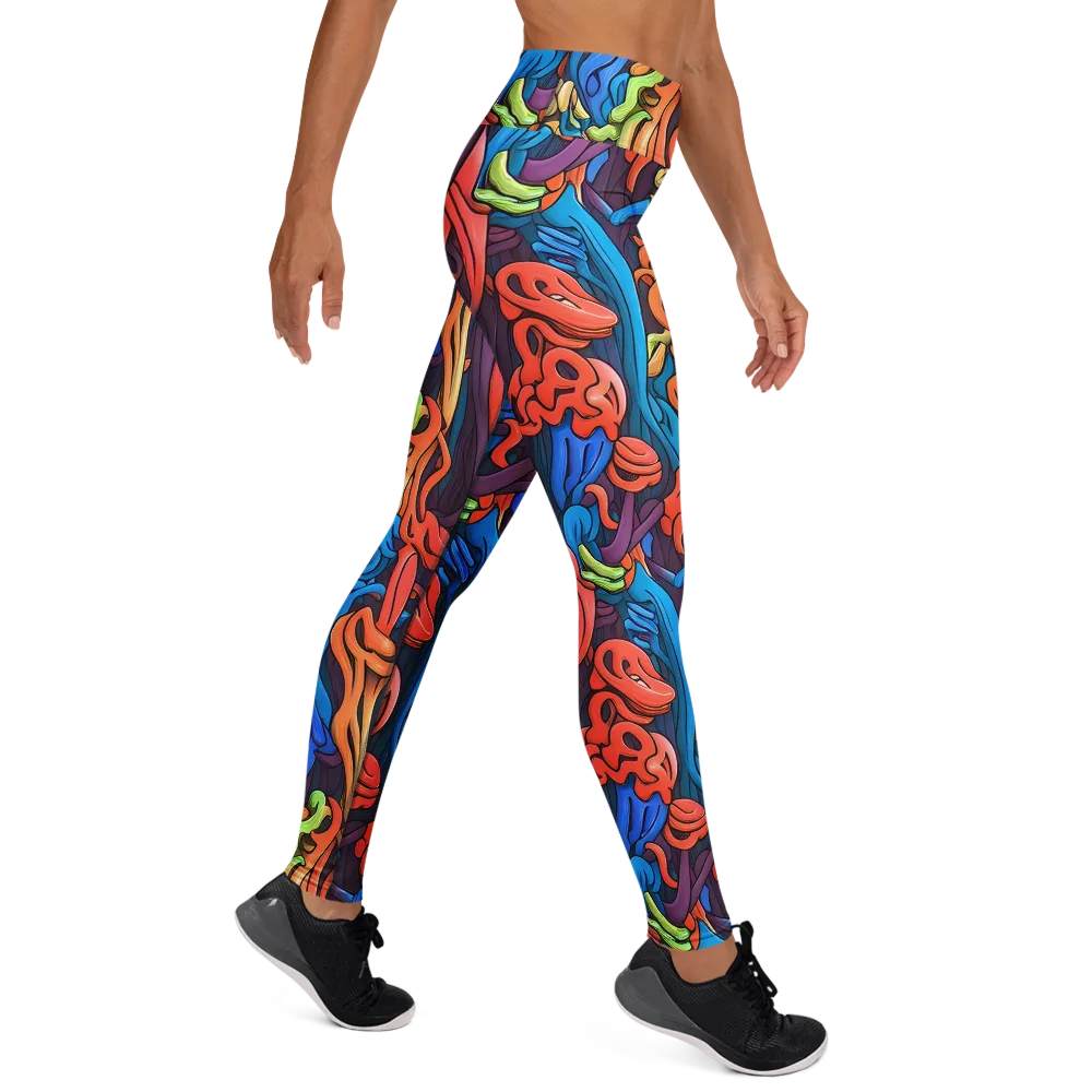 Tooker's Reverie on Yoga Leggings — Right