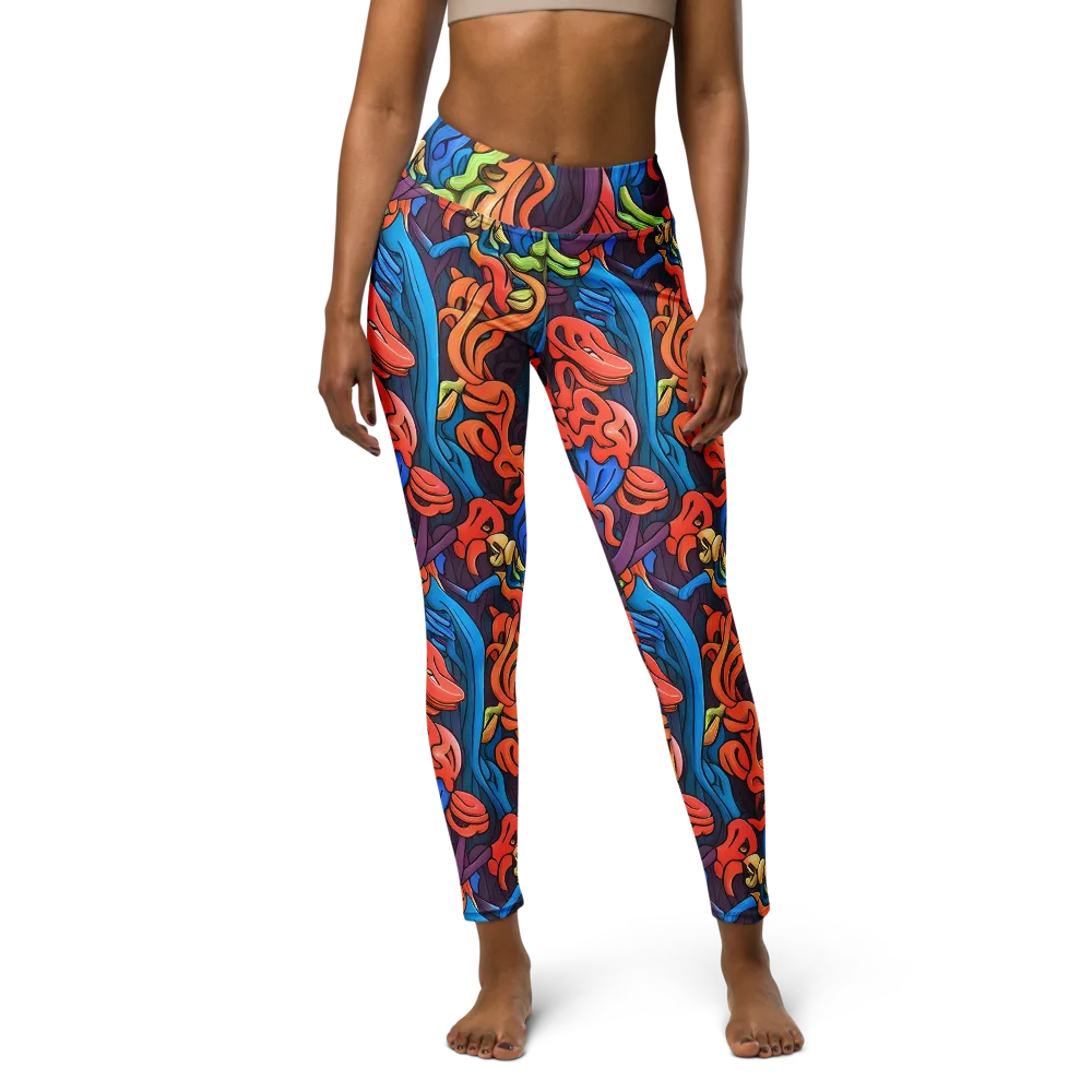 Tooker's Reverie on Yoga Leggings — Front