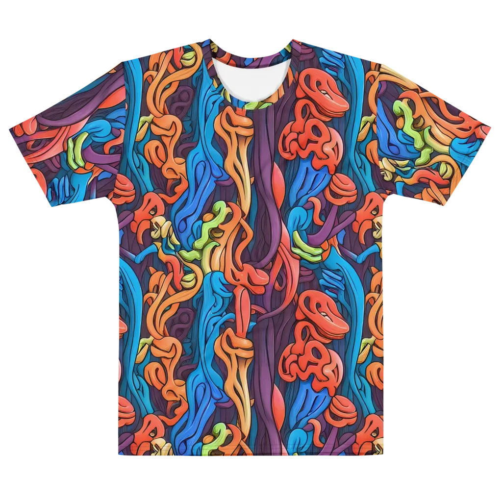 Tooker's Reverie on Men's Cotton Crew Neck T-Shirt — Front