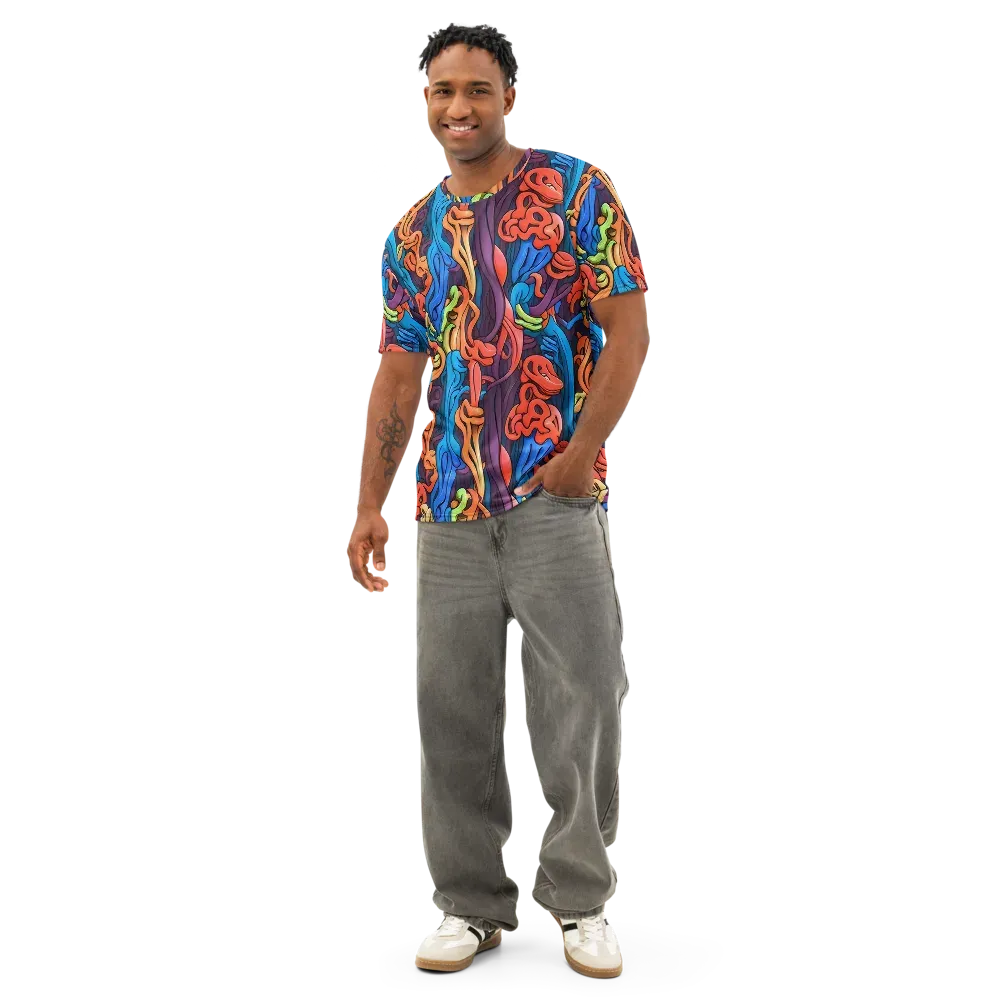 Tooker's Reverie on Men's Cotton Crew Neck T-Shirt — Front