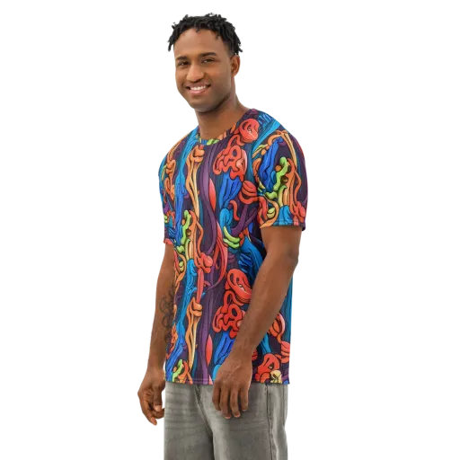 Tooker's Reverie on a Men's Cotton Crew Neck T-Shirt