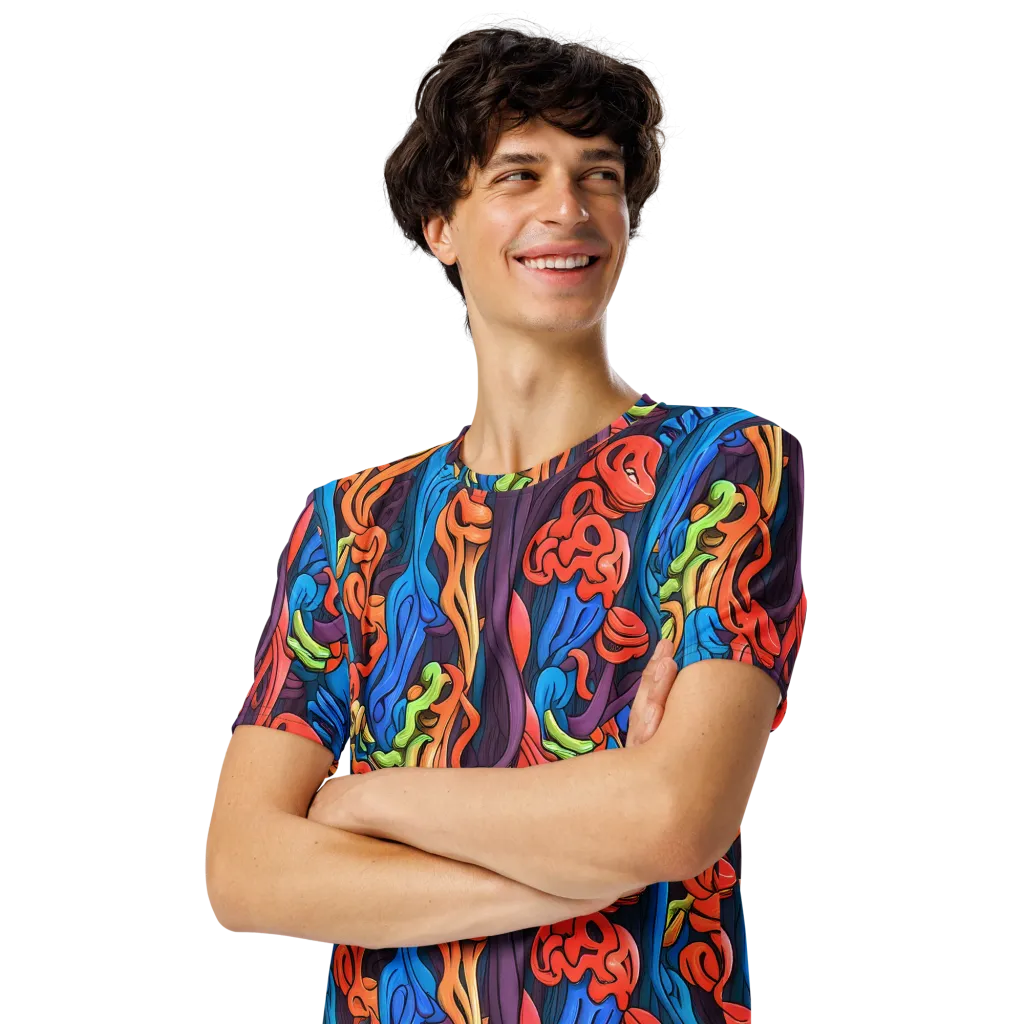 Tooker's Reverie on Men's Crew Neck T-Shirt — Left Front