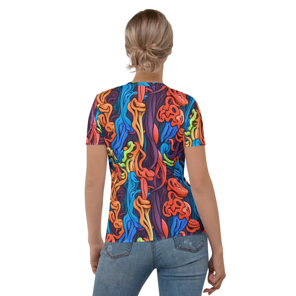 Tooker's Reverie on Women's Crew Neck T-Shirt — Back