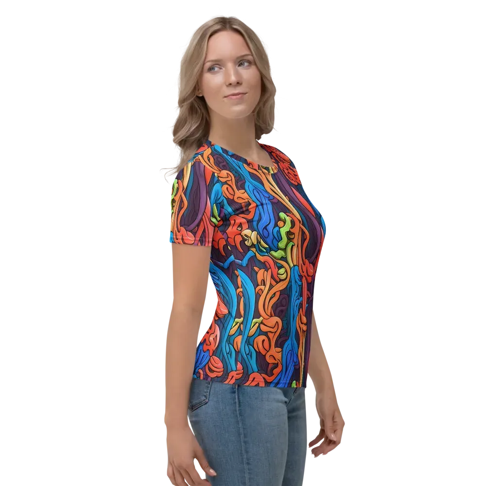 Tooker's Reverie on Women's Crew Neck T-Shirt — Right