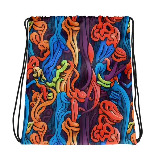 Tooker's Reverie on a Drawstring Bag