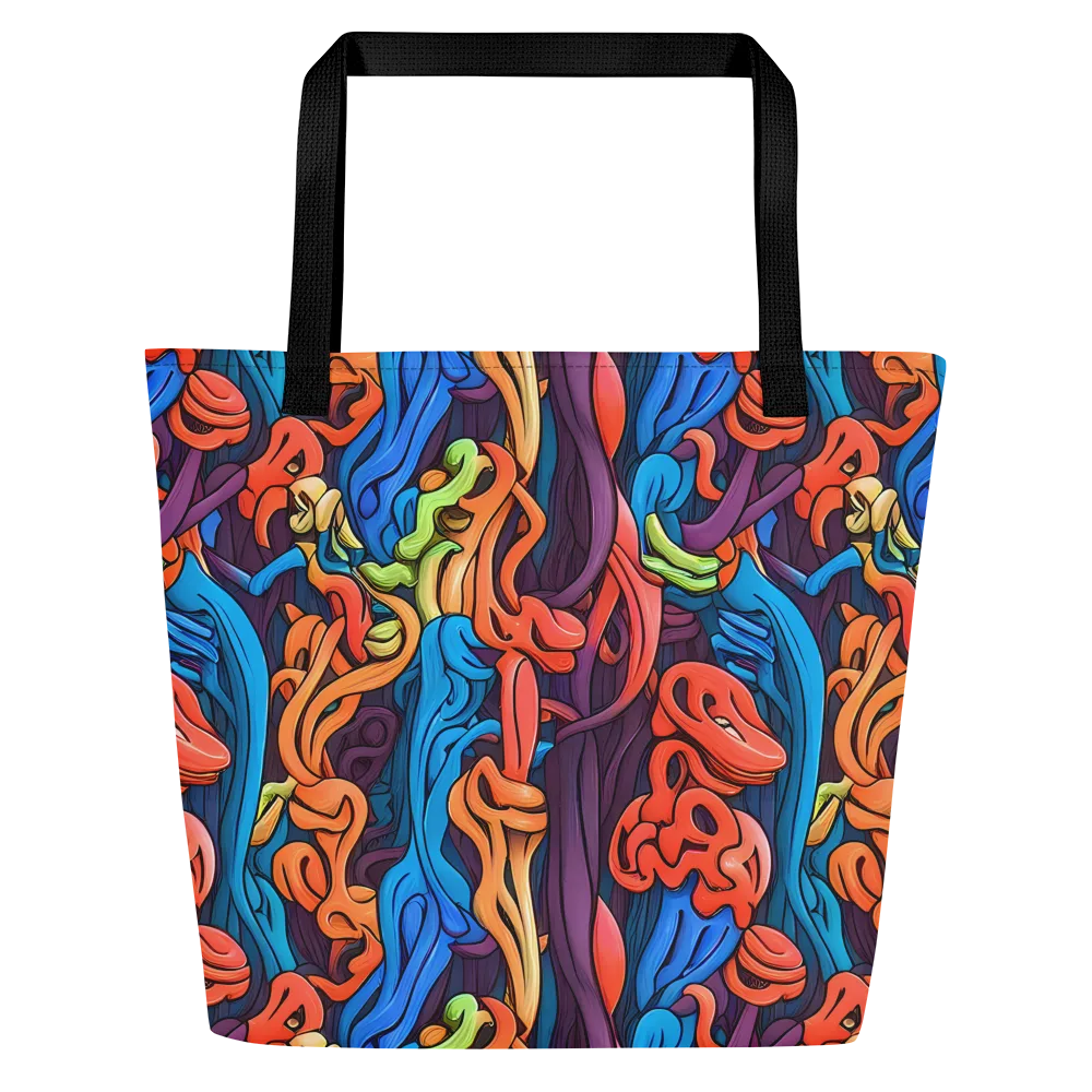 Tooker's Reverie on Large Tote Bag W/ Pocket — Front