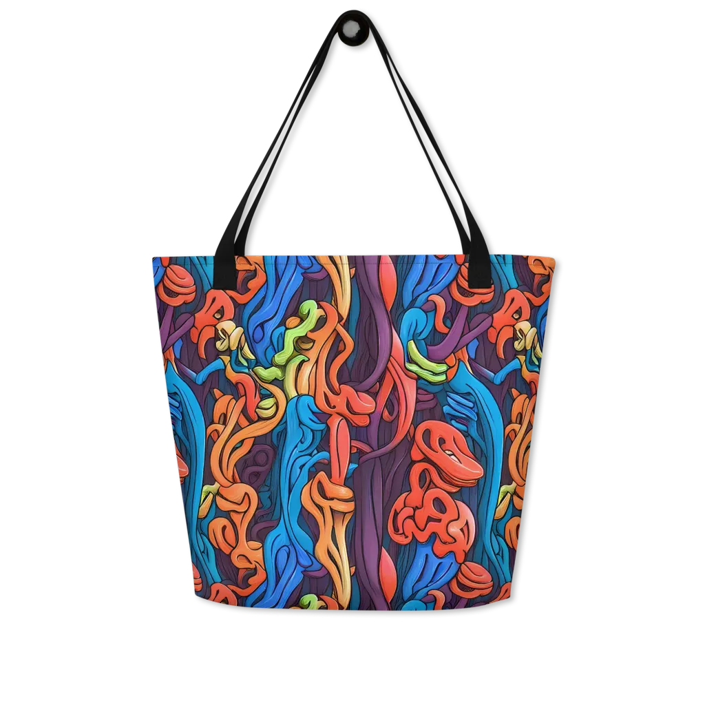 Tooker's Reverie on Large Tote Bag W/ Pocket — Front