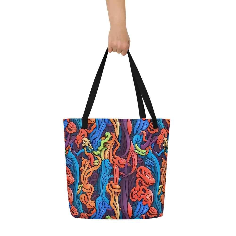 Tooker's Reverie on Large Tote Bag W/ Pocket — Front
