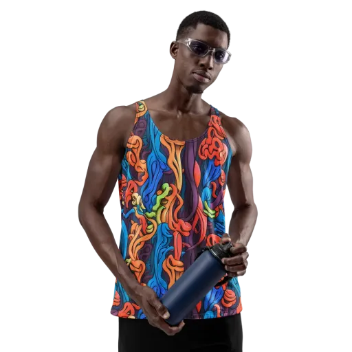 Tooker's Reverie on a Men's Tank Top