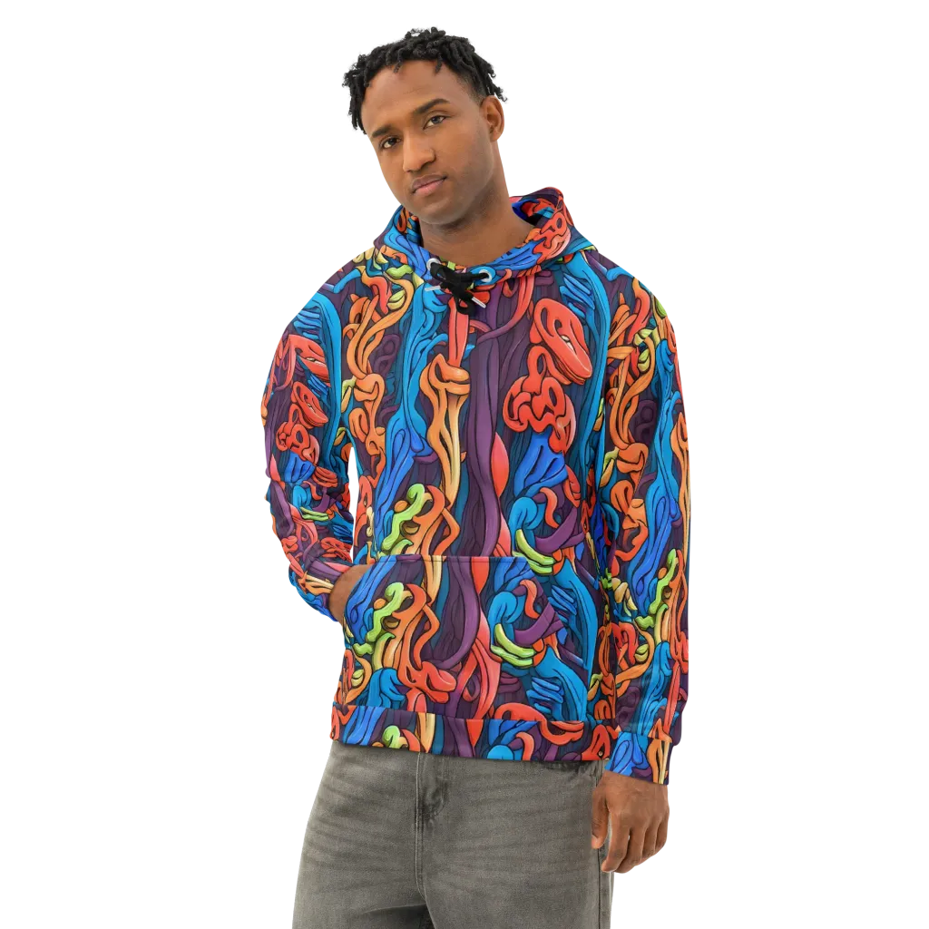 Tooker's Reverie on Cotton Hoodie — Left Front