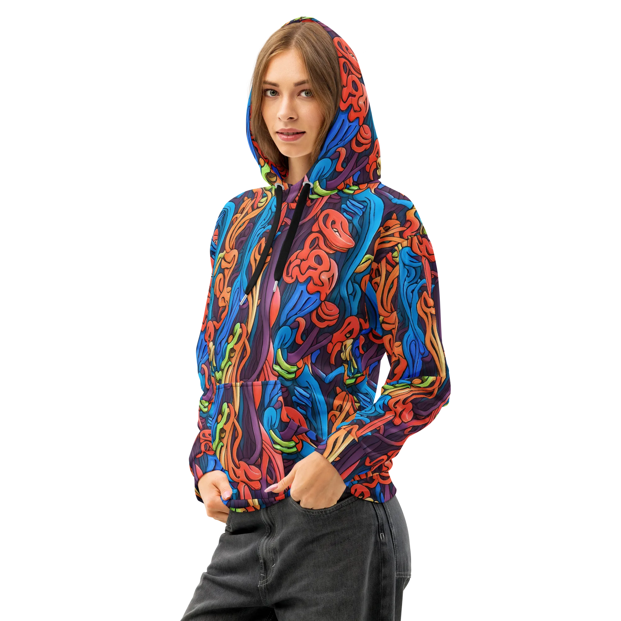 Tooker's Reverie on Cotton Hoodie — Left Front
