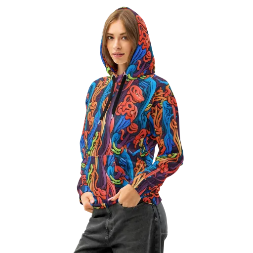 Tooker's Reverie on a Cotton Hoodie