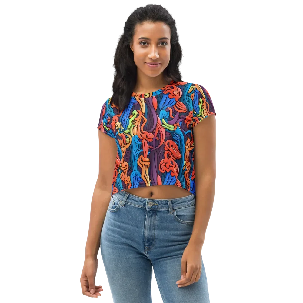 Tooker's Reverie on Crop Tee — Front