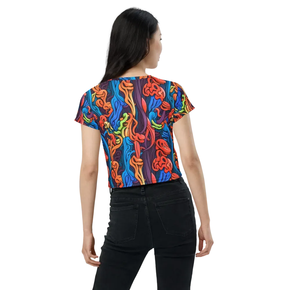 Tooker's Reverie on Crop Tee — Back