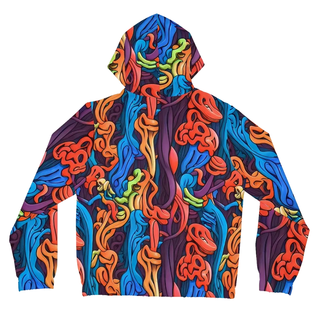 Tooker's Reverie on Women's Full-Zip Hoodie — Back