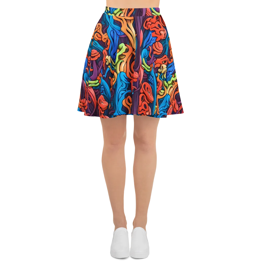 Tooker's Reverie on Skater Skirt — Front