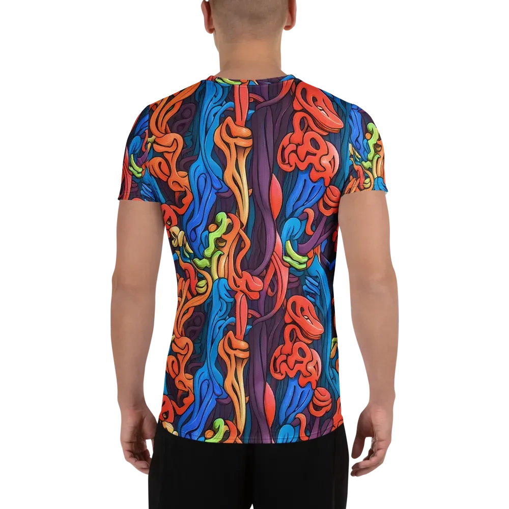 Tooker's Reverie on Men's Athletic T-Shirt — Back